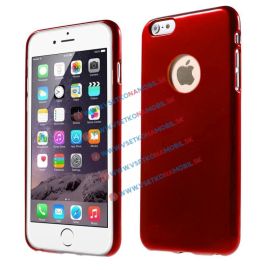 Ochranný silikonový obal iPhone 6 / 6S červený