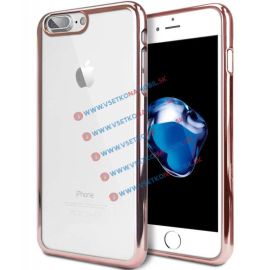 METALLIC kryt pro Apple iPhone 7 Plus růžový (metallic pink)