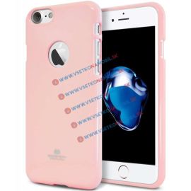 MERCURY Silikonový obal Apple iPhone 7 růžový (light)