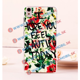 Plastový obal Lenovo S580 květiny