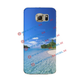 Silikonový obal Samsung Galaxy S6 Edge Plus BEACH