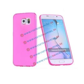 Silikonový obal Samsung Galaxy S6 růžový