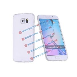 Silikonový obal Samsung Galaxy S6 průhledný