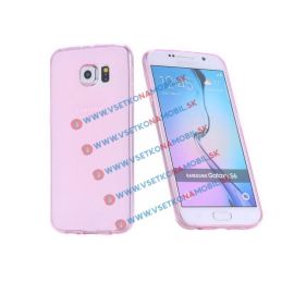 Silikonový kryt Samsung Galaxy S6 růžový
