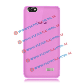 Silikonový obal Huawei Honor 4C růžový