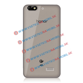 Silikonový obal Huawei Honor 4C šedý