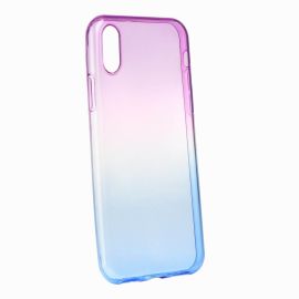 OMBRE Silikonový obal Apple iPhone X / XS fialový