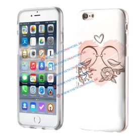 Silikonový obal iPhone 6 / 6S BIRDS (004)