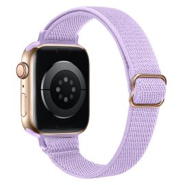 SLIM Řemínek Apple Watch Ultra 1 / 2 / 3 (49mm) / 9 / 8 / 7 (45mm) / 6 / SE / 5 / 4 (44mm) / 3 / 2 / 1 (42mm) fialový