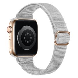SLIM Řemínek Apple Watch Ultra 1 / 2 / 3 (49mm) / 8/7 (45mm) / 6 / SE / 5 / 4 (44mm) / 3 / 2 / 1 (42mm) šedý