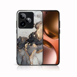 MY ART Ochranný kryt pro Realme GT 7 5G GREY MARBLE (140)
