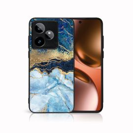 MY ART Ochranný kryt pro Realme GT 7 5G BLUE MARBLE (141)