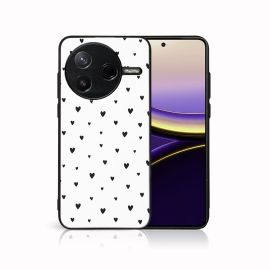 MY ART Ochranný kryt pro Xiaomi Poco F7 Pro BLACK HEARTS (167)