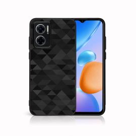 MY ART Ochranný kryt pro Xiaomi Redmi 10 5G BLACK TRIANGLES (232)
