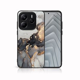 MY ART Ochranný kryt pro Xiaomi Redmi Note 14S GREY MARBLE (140)