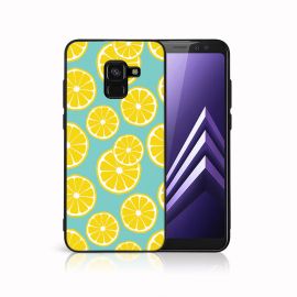 MY ART Ochranný kryt pro Samsung Galaxy A8 2018 (A530) LEMON (121)