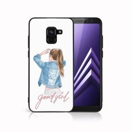 MY ART Ochranný kryt pro Samsung Galaxy A8 2018 (A530) GOOD GIRL (130)