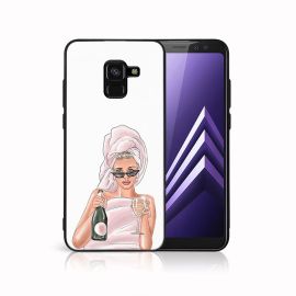 MY ART Ochranný kryt pro Samsung Galaxy A8 2018 (A530) CHAMPAGNE (134)