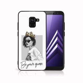 MY ART Ochranný kryt pro Samsung Galaxy A8 2018 (A530) QUEEN (139)