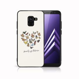 MY ART Ochranný kryt pro Samsung Galaxy A8 2018 (A530) BUTTERFLIES (240)