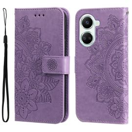 ART MANDALA Peněženkové pouzdro Huawei Nova 10 SE fialové