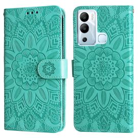 ART MANDALA Peněženkové pouzdro Infinix Hot 12i zelené