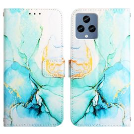 ART MARBLE Peněženkový kryt T Phone / T Phone 2023 GREEN