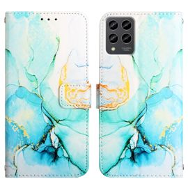 ART MARBLE Peněženkový kryt T Phone Pro / T Phone Pro 2023 GREEN