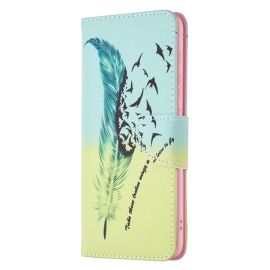 ART Peněženkový kryt Motorola Moto E30 / E40 FEATHER