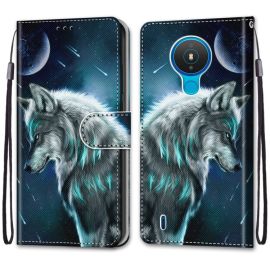 ART Peňaženkový kryt Nokia 1.4 WOLF