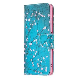 ART Peněženkový kryt Samsung Galaxy A22 5G PLUM BLOSSOM