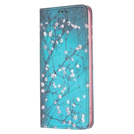 ART Peněženkový kryt Xiaomi Redmi Note 11 Pro + 5G PLUM BLOSSOM