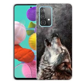 ART Silikonový kryt Samsung Galaxy A32 WOLF