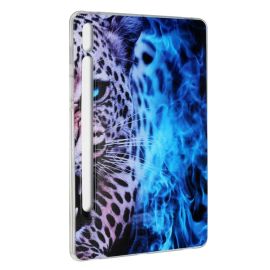ART Silikonový kryt Samsung Galaxy Tab S8+/S7+/S7 FE BLUE LEOPARD