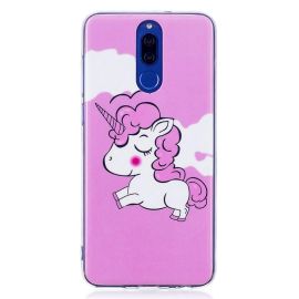ART TPU svítící obal Huawei Mate 10 Lite UNICORN růžový