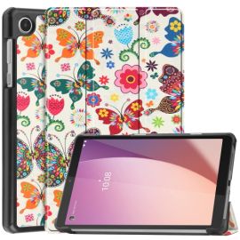 ART Zaklápěcí obal Lenovo Tab M8 4. generace (4th gen) BUTTERFLIES