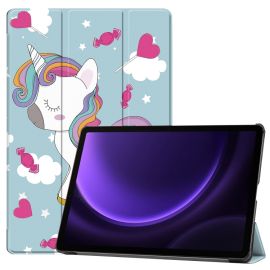 ART Zaklápěcí pouzdro pro Samsung Galaxy Tab S10 FE / Tab S9 FE UNICORN