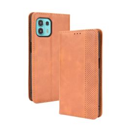 BUSINESS Peňaženkový kryt Motorola Edge 20 Lite hnědý