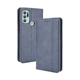 BUSINESS Peňaženkový kryt Motorola Moto G60S modrý