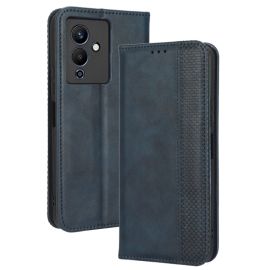 BUSINESS Peněženkový kryt pro Infinix Note 12 / Note 12 Pro 5G modrý