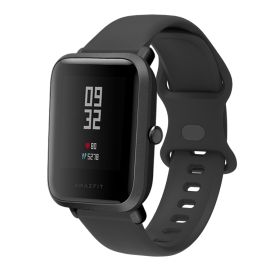 BUTTERFLY Silikonový řemínek Xiaomi Amazfit GTS 2 / GTS 2e / GTS 2 Mini 20mm černý