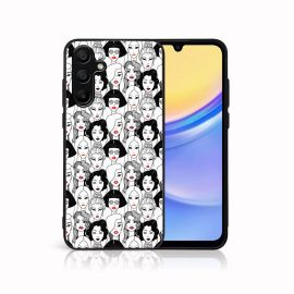 MY ART Ochranný kryt pro Samsung Galaxy A15 LIPSTICK (174)