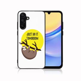 MY ART Ochranný kryt pro Samsung Galaxy A15 SLOTH (188)