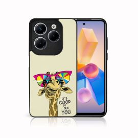 MY ART Ochranný kryt pro Infinix Hot 40 / Hot 40 Pro GIRAFFE (180)