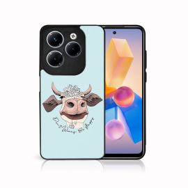 MY ART Ochranný kryt pro Infinix Hot 40 / Hot 40 Pro HAPPY COW (181)
