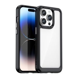 CRYSTAL Ochranný kryt Apple iPhone 15 Pro Max černý