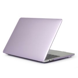 CRYSTAL Plastový kryt pro Macbook Air 13 (M2 / M3 / M4) A2681 / A3113 / A3240 fialový