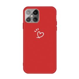 CUTE Silikonový obal Apple iPhone 12 mini červený