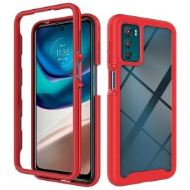 DUAL Oboustranný kryt pro Motorola Moto G42 červený