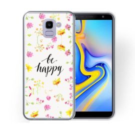 MY ART Ochranný obal Samsung Galaxy J6 2018 (J600) BE HAPPY (019)
